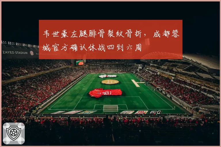 韦世豪左腿腓骨裂纹骨折，成都蓉城官方确认休战四到六周
